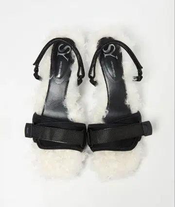 퍼 복슬복슬 샌들 신상 새상품 23