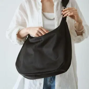 러셋 라운드 빅 숄더백