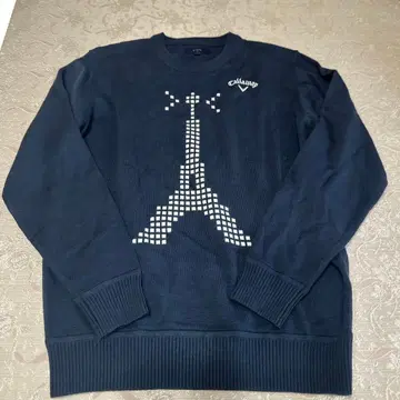 Callaway 에펠탑 디자인 스웨터 LL