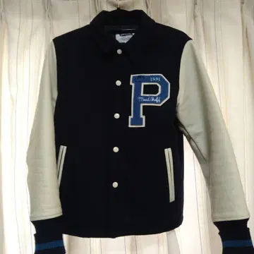 Pherrow's 바시티 자켓 네이비 MD