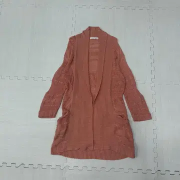 롱 가디건 핑크 그로브 아카이브 그런지 y2k