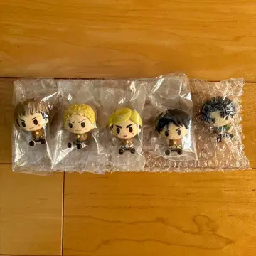 제일복권 진격의 거인 쵸코놋코 5체 세트