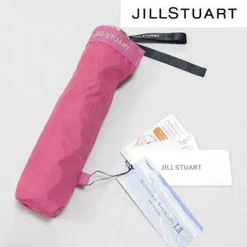 [택 포함 새상품] 질스튜어트 우천 겸용 접이식 양산 썸머 쉴드 핑크