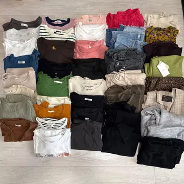 여성용 의류 묶음 판매 M 40점