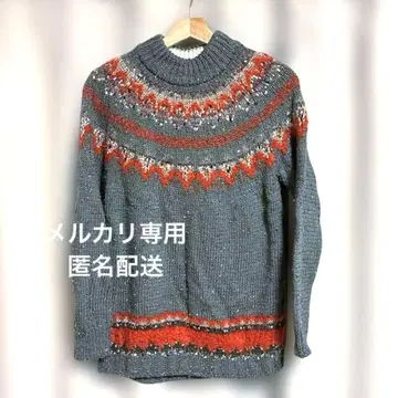 coohem 노르딕 스웨터 그레이 38