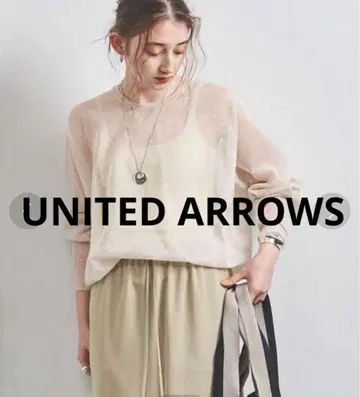 UNITED ARROWS 완판템 UWSC 시어 크루넥 니트