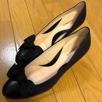 브리짓 버킨 블랙 24.5 (새상품) 소가죽 펌프스