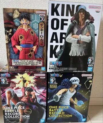 원피스 루피 로 아오키지 프라이즈 피규어 4점 세트