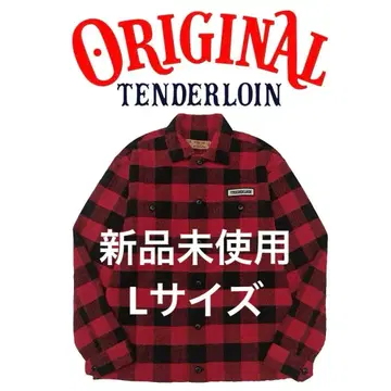 TENDERLOIN 버팔로 체크 패턴 자켓 L 사이즈