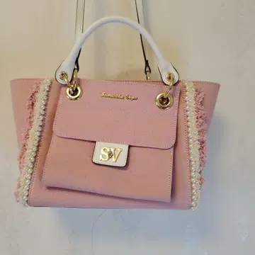 Samantha Vega 펄 장식 숄더백