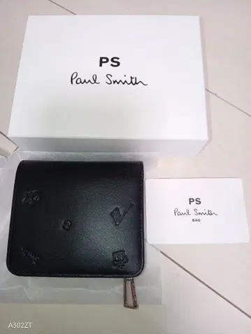 Paul Smith 블랙 접이식 지갑 미사용 새상품 선물용