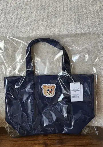 페이러 올드 테디 토트백 네이비