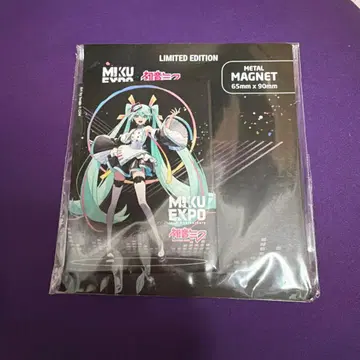 하츠네 미쿠 MIKU EXPO METAL MAGNET 마그넷
