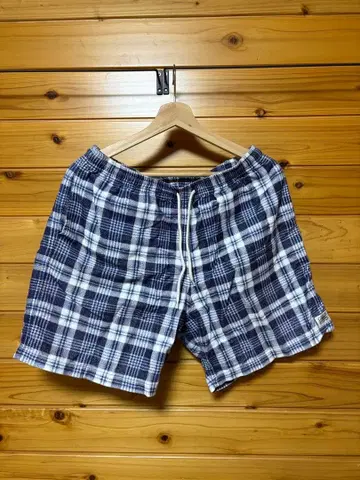 STANDARD CALIFORNIA 체크 무늬 숏팬츠