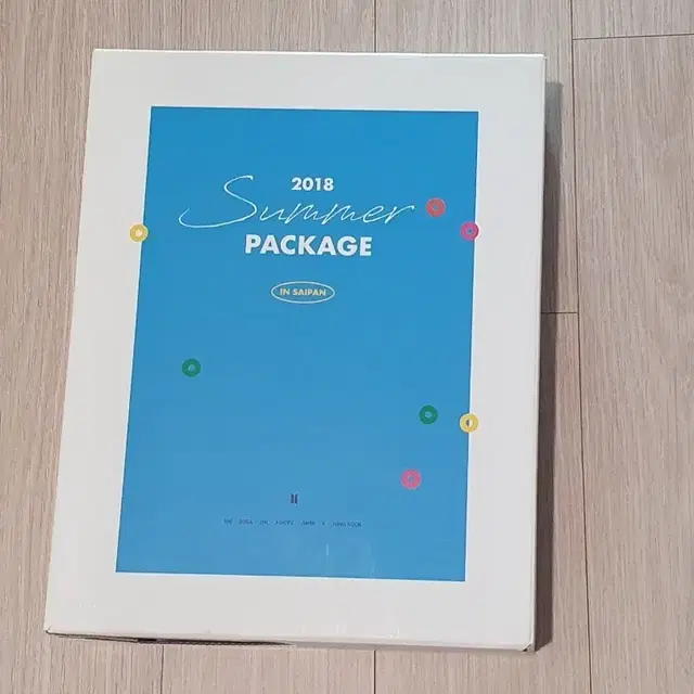 방탄 bts 18썸머 패키지 18썸패 지민