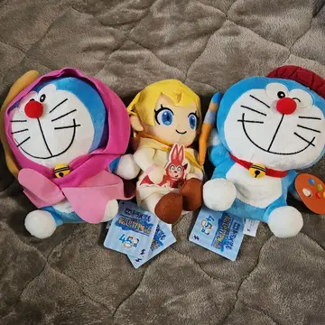 도라에몽 그림 세계 이야기 봉제 인형 세트