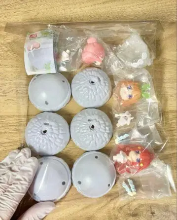 5등분의 신부 캡슐 캐릭터 히로인즈 02 프리미엄 가샤폰 컴플리트