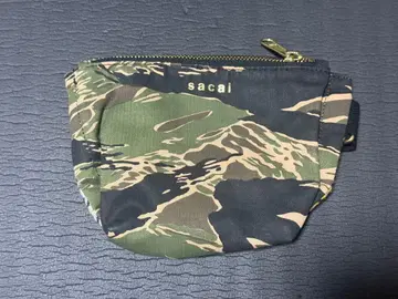 sacai 파우치 숄더백 사카이 카모플라주 패턴 백