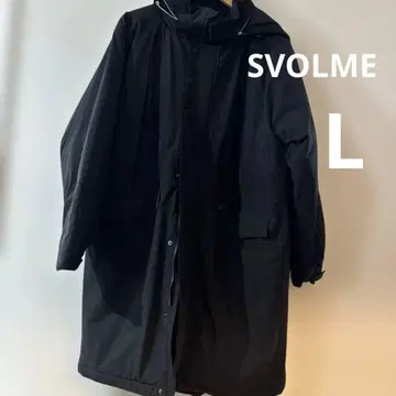 SVOLME 롱 코트 남성용 L
