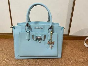 Samantha Vega 라이트 블루 토트백