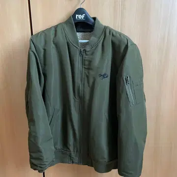 MA-1 자켓 올리브색 보아 안감