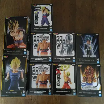 드래곤볼 피규어 9개 세트