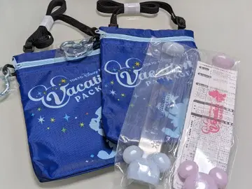 도쿄 디즈니 리조트 베케이션 패키지 파우치 세트