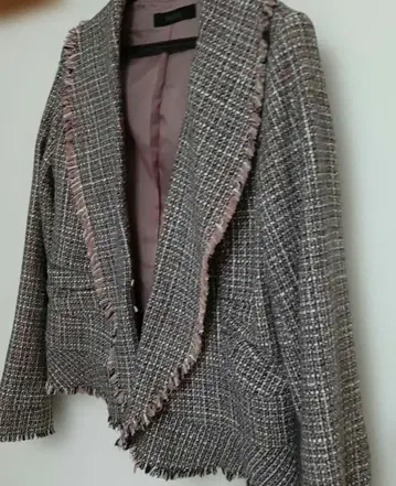 INGRID 프린지 부착 자켓