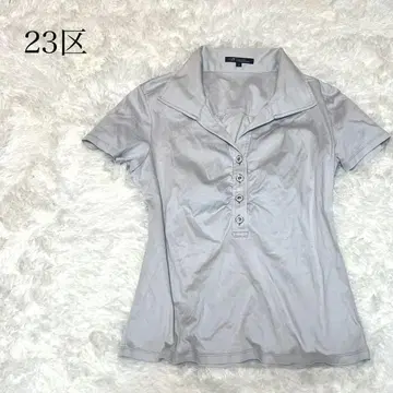 23구 반팔 피케 셔츠 [ M ] 온워드 카시야마 심플 코튼 100%