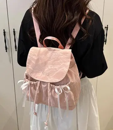 핑크 백팩