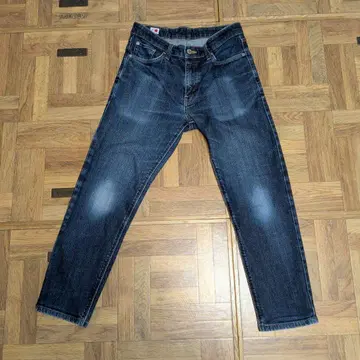 EDWIN 503 스트레이트 데님 다크 블루 29인치