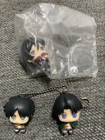 진격의 거인 캡슐 피규어 컬렉션 치비 캐릭터 리바이 엘렌