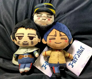 골든 카무이 봉제 인형 코이토 노시노스케 오가타 햐쿠노스케