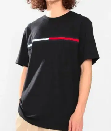 TOMMY HILFIGER 블랙 T셔츠 M