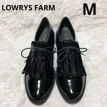 프린지 로퍼 2WAY 매니시 슈즈 M 블랙 에나멜 힐