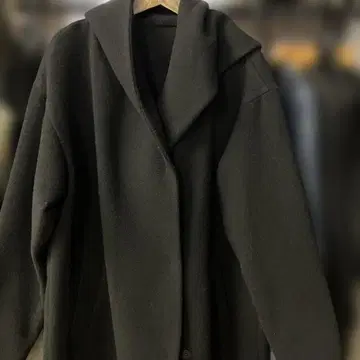 플리스 롱 코트