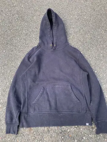 귀 페이드 The Game 두툼한 무지 후드티 USA제 블랙 L 맨투맨