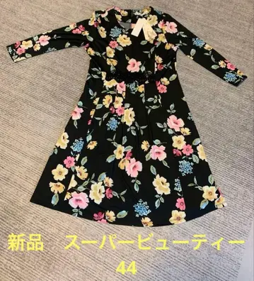 택 포함 새상품 슈퍼 뷰티 원피스 44