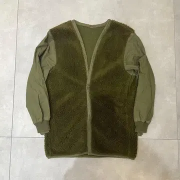 빈티지 밀리터리 구제 의류 보아 라이너 자켓