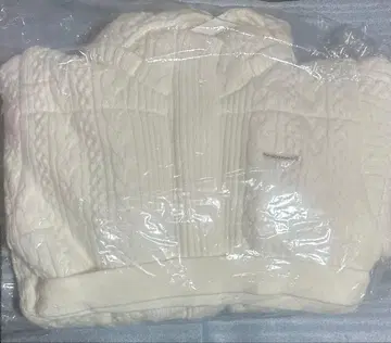 andmary 메리 퀼팅 니트 쉐입 자켓