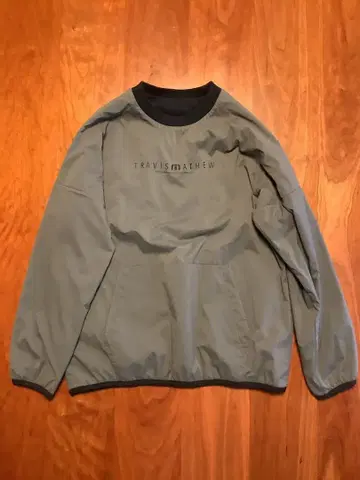 TRAVIS MATHEW 그레이 리버서블 자켓 L 사이즈