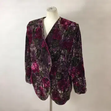 12.3 h10 MIEN MIENE 벨로아 자켓 13 빈티지