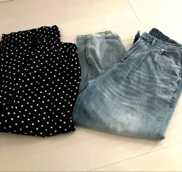 안티카 캐주얼 팬츠 2장 세트 물건 정리중