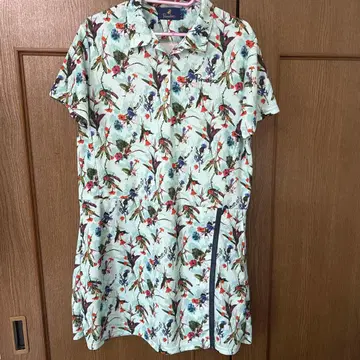 Paradiso 꽃무늬 폴로 드레스 3L