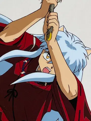 이누야샤 애니메이션 셀화와 원화