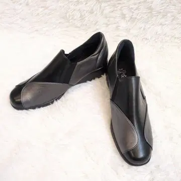 리 스마크 고토 산업 여성 신발 슬립온 경량 일본제 블랙