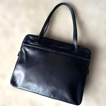 agnes.b 아네스베 핸드백 토트백 가죽 블랙 A4