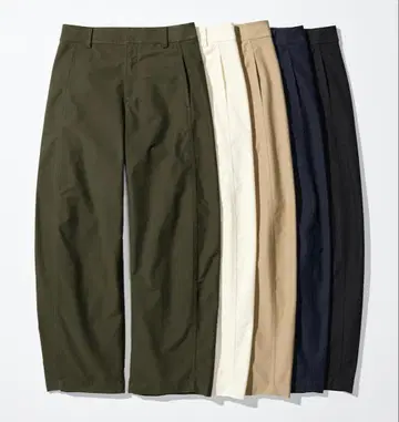 유니클로 저지 배럴 레그 팬츠 S 사이즈