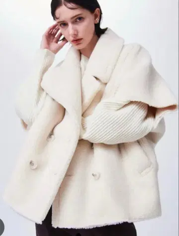 스터링 루어 보아 판초 코트 사이즈 1