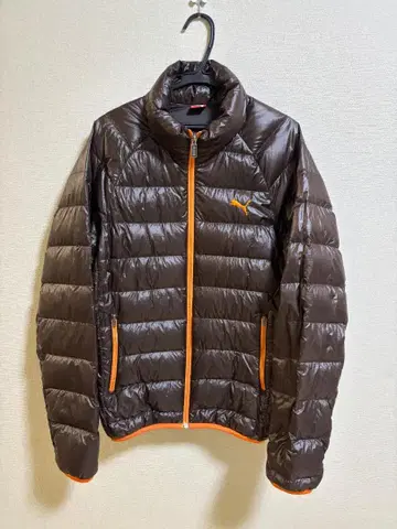 PUMA 라이트 다운 자켓 브라운 M